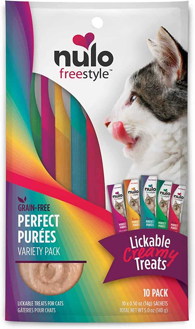 Nulo Freestyle Grain-Free Perfect Purees Premium Wet Cat Treats