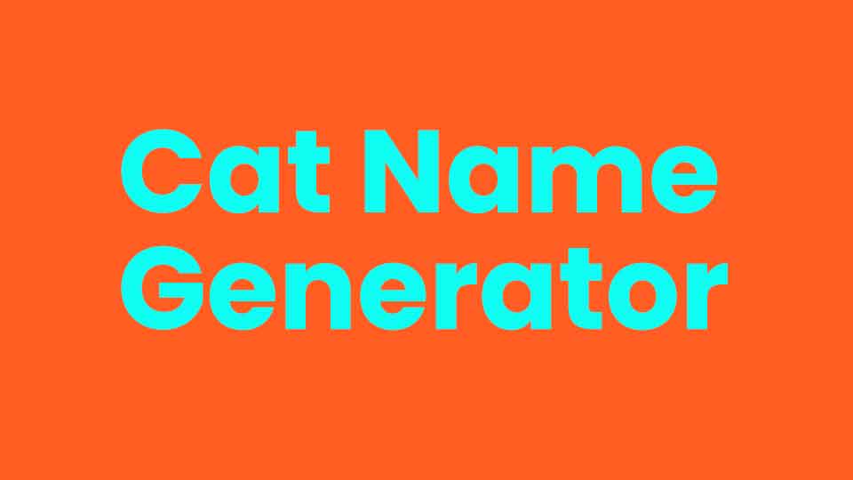 cat-name-generator